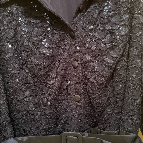 Alex Evenings Midnight Blue Dress - Picture 3 of 11